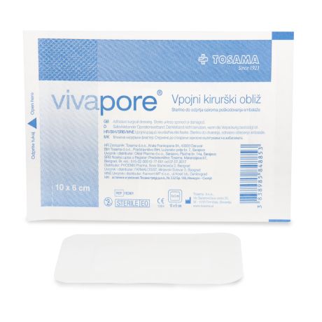 VIVAPORE 10cm x 6cm; sterile