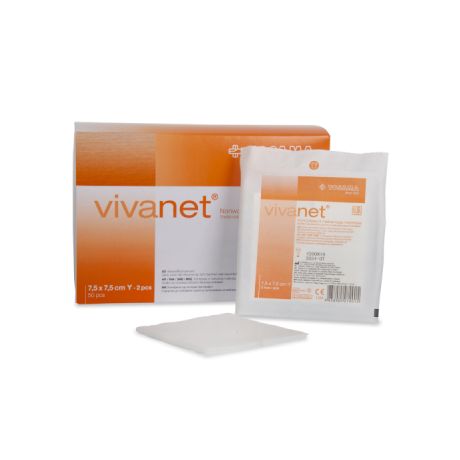 VIVANET 7,5cm x 7,5cm; sterile